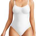 Nebility Shapewear Bodysuit for Women Tummy Control Body Shaper Seamless Sculpting Snatched Waist Trainer Body Suit XL