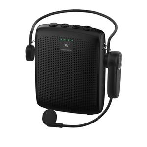 WinBridge Voice Amplifier with Bluetooth, Portable Speaker and Microphone Set, Wireless Mic Headset Speaker for Teachers, Tour Guide, Public Speaking, Fitness Instructors, Features Mute, 15W WB002