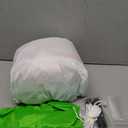 Joliyoou 10FT Christmas Inflatable Decorations, Giant Lighted Ladder Blowups Climbed with Reindeer, Santa, Snowman, C7 String Lights for Xmas Winter Holiday Roofs Trees Balconies Decor