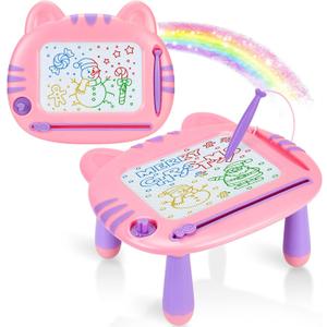 Toddler Toys, Toys for 3-4 Year Old Girls, Magnetic Drawing Doodle Board for Toddler 3, Learning Educational Baby Kids Toys for 3 4 5 6 Year Old Girl, Girl Toys Christmas Birthday Gifts