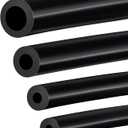 4PCS Vacuum Hose Automotive, 5 FT 1/8 5/32 1/4 3/8 Inch ID Vacuum Line, 130PSI Max Pressure Vacuum Lines Automotive, Silicone Vacuum Line