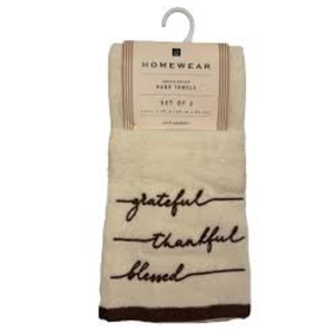 Homewear Hand Towels Set Of 2 15x25