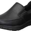 Skechers for Work Women's Nampa-Annod Slip Resisitant Food Service Shoe (10 Wide, Black)
