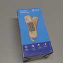 AT&T TRIMLINE 210 Corded Home Phone, No AC Power Required, Improved Easy-Wall-Mount, Lighted Big Button Keypad, 13 SpeedDial Keys, Last Number Redial, Mute, Flash, Volume Control, Beige