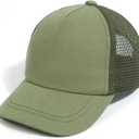 Mesh Toddler Baseball Cap, Adjustable Breathable Sun Hat for Kids | Breathable mesh back, soft cotton polyester fabric, rear adjustable closure, sizes 0-8T for daily outdoor wear (Silver)