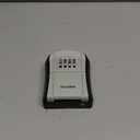 Puroma Key Lock Box, Portable Combination Lockbox Wall-Mounted Key Storage Box for House Keys, Resettable Code Safe Security Lock Box for Home, Office, Apartment Spare Key Storage (1 Pack, Gray)