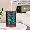 Essential Oil Diffuser- Aromatherapy Diffuser with7 Colors Light and Auto-Off for Women Metal Cool Mist Humidifier for Home and Office for Mom WomenCardinal (Red Bird)