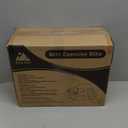 Mini Exercise Bike, himaly Under Desk Bike Pedal Exerciser Portable Foot Cycle Arm & Leg Peddler Machine with LCD Screen Displays (Silver and Black)