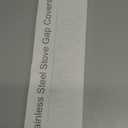 Stainless Steel Stove Gap Covers (2 Pack), Stove Gap Filler, Stove Counter Gap Guards for Kitchen, Range Trim Kit, Easy Clean with Heat Resistant, Adjustable Length 13.8” to 27.6”, Width 0.79"