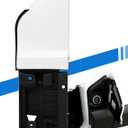 Transit Fuel Door, Transit Gas Door Assembly + White Cover, Compatible with Ford Transit Vans 150 250 350(HD) 2015-2023, Van Fuel Tank Filler Door Pipe for CK4Z-5427936-A CK4Z-5427936-F
