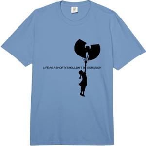 Old School Rap Kid Life As A Shorty Hip Hop Design Comfort Colors Adult Heavyweight T-Shirt, 2XL