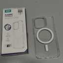 ESR for iPhone 14 Pro Case, Compatible with MagSafe, Shockproof Military-Grade Protection, Yellowing Resistant, Magnetic Classic Hybrid Case (HaloLock), Clear