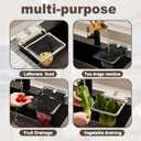 2 Pack Suction Cup Sink Strainer with Net, Suction Cup Sink Strainer Mesh Bags, Sink Strainer Basket for Food Waste Suction Cup, Suction Cup Sink Strainer With Mesh Bag Drainer Basket, 200 Pack Net