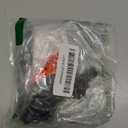 QCAA Solid Brass Dutch Door Bolt, 4", Matte Black, Made in Taiwan, 2 Pack