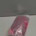 Halcurt Women's Short Sleeve Rash Guard Swim Shirt with Bra Half Zip Tie Drawstring UPF50+ Swimsuit Top Ombre Red Pink M