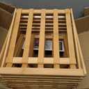 9 Tier Bamboo Shoe Rack, Foldable Narrow Shoe Organizer, Space Saving Vertical Shoe Storage Shelf Tower, No Assembly Eco-Friendly Wooden Shoe Rack for Closet & Entryway, Small Spaces (Bamboo, 9)
