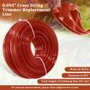 2 x 095" Cross Fire Trimmer Line for Echo Weed Wacker