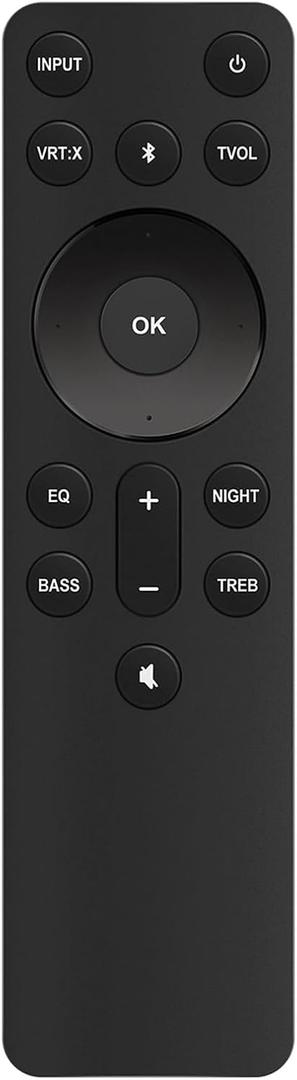 ND2020-J 1023-0000262 Replaced Remote fit for Vizio Home Theater Sound Bar V20x-J8 M21d-H8 V20-J8 SV200M-0808 SV210M-0808 SV210Y-0808 SV210D-0806 SV510M-0806 SV510X-0806 SV200M-0805 M51a-H6