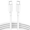 10ft 100W USB C to USB C Cable for MacBook Pro MacBook Air Charger, iPad Pro 12.9 11 inch, iPad Air 5 4, Mini 6, iPhone 15/15 Pro/15 Plus/15 Pro Max, Samsung Galaxy, USBC Type C PPS Fast Charging Cord