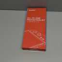 ivoler Dockable Grip Case for Nintendo Switch 2, 5-in-1 Kit: Skin-Feel Matte PC Shell, Detachable 2 X Joy-Con Grips Cover, 2X Screen Protector, Scratch&Shock Protection Full Set (Black)