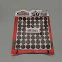 X-PROTECTOR Felt Furniture Pads - 56 PCS 3/4" Floor Protectors for Chair and Furniture Feet - Protect Your Hardwood Floors! (Brown, Round)