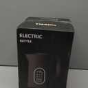 Tisanio Electric Kettle with Temperature Control, 1.7L Stainless Steel Hot Water Kettle, 5 Presets for Tea & Coffee, 2H Keep Warm, Fast Boil, Auto Shut-Off & Boil-Dry Protection, Cordless Tea Kettle, Black