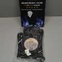 KITCHEN PERFECTION Silicone Smoker Oven Gloves -Extreme Heat Resistant BBQ Gloves -Handle Hot Food Right on Your Smoker Grill Fryer Pit|Waterproof Oven Mitts Grill Gloves |Superior Value Set+3 Bonuses (One Size Fits Most, Deep Black)