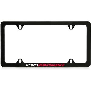 Ford Performance UV Black Plastic License Plate Frame