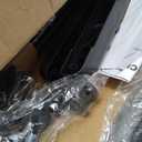 SONGMICS Clothes Drying Rack Stand 4-Tier, Foldable Laundry Drying Rack 68.1-Inch Tall, Stainless Steel, Rolling Clothes Horses Dryer Rack, Easy to Assemble, Indoor Outdoor Use, Ink Black ULLR701B01