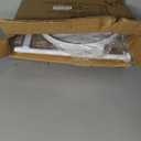 KMOTASUO 2 Tier White Plant Stand Indoor for Large Tall Heavy Duty Planter, Multiple Sturdy Metal Flower Corner Rack for Narrow House Floor, Iron Vertical Level Round Orchi Holder Organizer, Modern