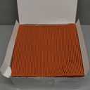 50 Pack - Terracotta Napkins | Linen Feel Guest Disposable Cloth Like Paper Dinner Napkins | Hand Towels | Soft, Absorbent, Paper Hand Napkins for Kitchen,Parties,Weddings,Dinners Or Events