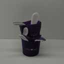 Holiday home easter corduroy basket Violet 3ct