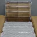 1/64 Scale Matchbox Wheels Toy Car Display Case Holds 32 Toy Cars Storage Organizer, Clear Display Box with Clear Snap-On Dust Cover 6.5 X 7.5 X 1.6 Inches 4 Pack