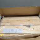 Laundry Washer Dryer Countertop: 54"X27.5" Wood Washing Machine Topper, Wooden Laundry Table Storage Organization with Edge, Cover Guard Organizer for Washer Dryer Laundry Room Counter Top (Original)