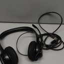 Logitech H390 Wired Headset for PC/Laptop, Stereo Headphones with Noise Cancelling Microphone, USB-A, in-Line Controls, Works with Chromebook - Black