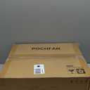 52 Inch Ceiling Fans with Lights and Remote, Brushed Nickel Flush Mount Low Profile Ceiling Fan for Bedroom, Living Room, Patio, Dimmable 6 Speeds Noiseless, ETL Listed