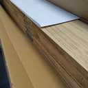 PHPH 48 Inch Wood Floating Shelves for Wall, Wooden Wall Shelves for Bedroom, Set of 4 Light Brown