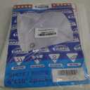 TARPAL Tarp 6'x 10' White Tarp Waterproof 7.5 mil(2-Pack) Medium Duty All Purpose Poly Tarps Cover Waterproof,Snow Proof UV Protection,Rip and Tear Proof,Poly Tarpaulin