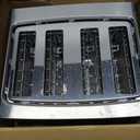 BLACK+DECKER 4-Slice Toaster, Stainless Steel, TR4900SSD