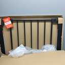 Safety 1st Easy Install 28'' Walk Thru Gate, Fits Between 29'' and 38'', Black, 1-Pack,(GA105CBLK)