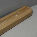 Black Curtain Rods 2 Packs for Windows 31"- 46", Decorative Drapery Rod Adjustable by Splicing, 5/8 inch Small Curtain Rod for Bedroom, Living Room, Kitchen and Outdoors