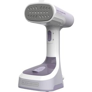 BLACK+DECKER Easy Store Pro Foldable Steamer, GS0311-0PD, 45-Second Heat Up, Extra Long Power Cord & Lint Remover Attachment, Powerful Steam Performance for Clothes, Drapes & Upholstery