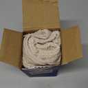 MIULEE Textured Boucle Throw Pillow Cover Brown Accent Solid Lumbar Pillow Case Decorative Vintage Soft Pack of 1 Couch Cushion Mid Century Chair Sofa Bedroom Living Room Home Decor,12x20 Inch