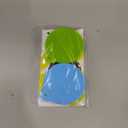 Comtim Pet Food Can Cover Silicone Can Lids for Dog and Cat Food(Universal Size,One fit 3 Standard Size Food Cans),Blue and Green