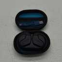JLab Open Sport Open-Ear Wireless Earbuds, Black, Flexible Earhook, Bluetooth Multipoint, Dual Connect, Safe Listening, Optional Glasses Clip, 24+ Hours Battery Life, Custom EQ Sound Settings