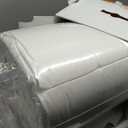 King Size Wool Comforter - Winter Warm Quilted Duvet Insert
100% Australian 300GSM Fill, Breathable Soft, Noiseless Cotton Cover, 8 Corner Ties, Reversible, White 90" x 102"