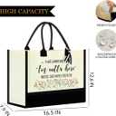 Gifts for Grandma Grandma Christmas gifts Canvas Tote Bags for Women - Stuff (Outtahere)