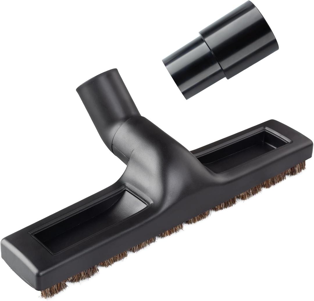 Universal Vacuum Floor Brush Attachments For Shark Vacuum - Vacuum Attachments & Brushes For Shark Vacuum Lift Away Attachments. and For Shop vac and Miele and Dyson Vacuum (12-Inch with Wheels, 360) (12-Inch Floor Brush)