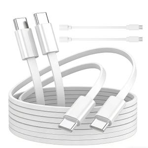 20FT USB C to USB C Power Cable for CCTV Security Camera,wyze Cam Pan V4, Duo/Solar Cam Pan,Cam V4,Cam v3,Cam Pan,Cam OG,TP-Link Tapo C120,USB to Micro USB Charging Cord,Long Extension Cable-2PACK