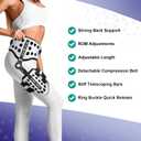 Hip Abduction Brace, Hip Brace for Women and Men, Hip Support Brace Hip Brace for Sciatica Pain Relief Post op Hip Protector Stabilizer for Joint Pain, Universal